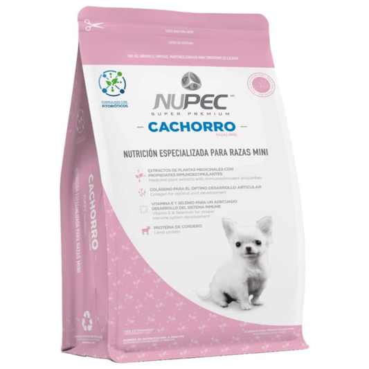 Nupec cachorro razas mini 3 kg