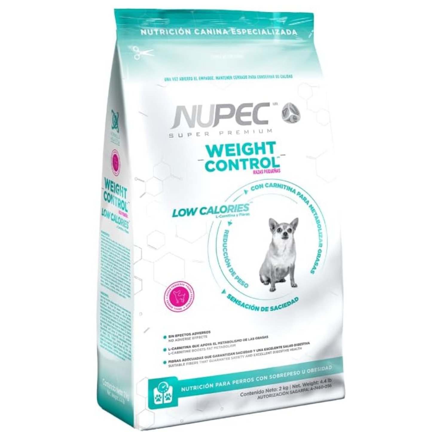 Nupec weight control razas pequeñas 8 kg